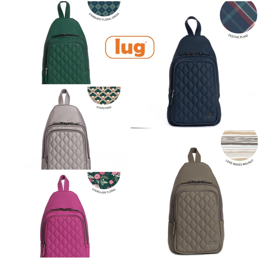 Lug Scurry Matte Luxe VL Sling Bag NWT